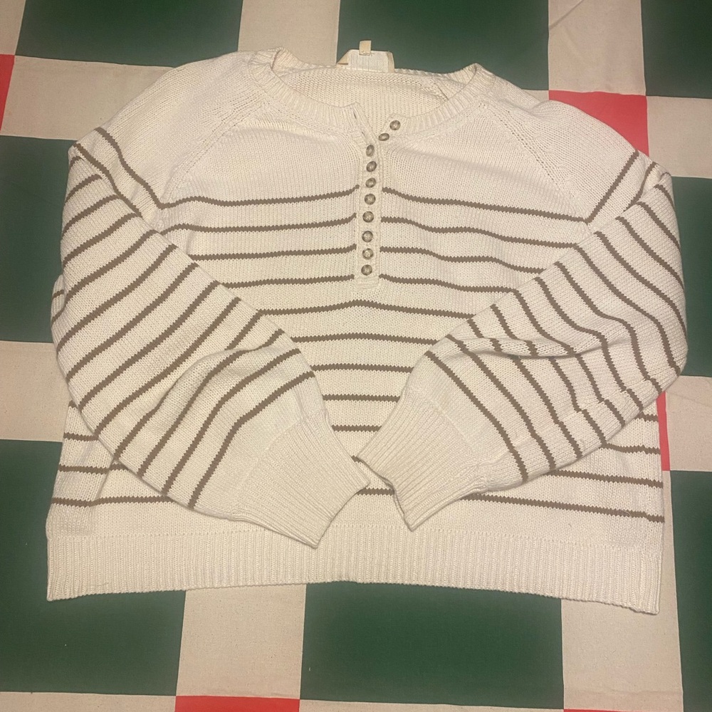 Sezane Striped Sweater